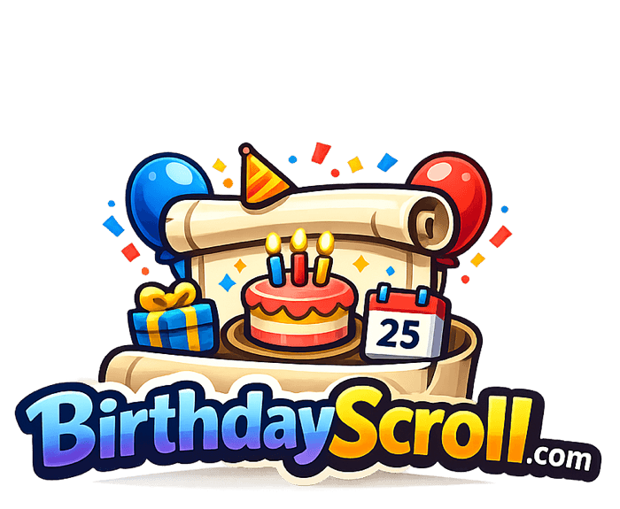Birthday Scroll